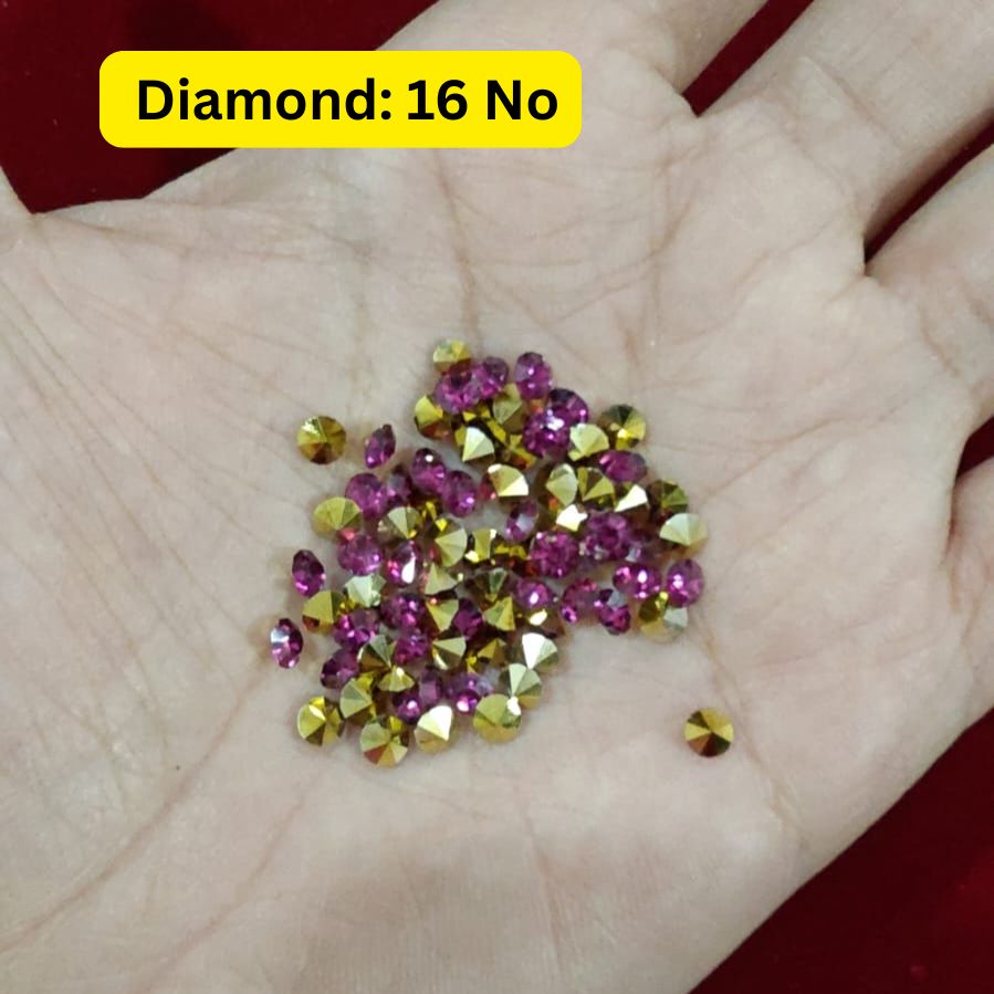 Pink Diamond Round 16 No Round ( pack of 50)