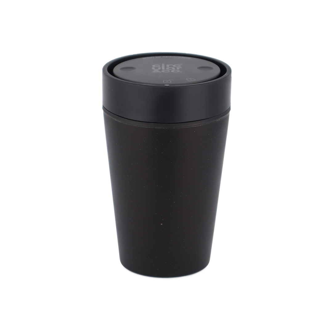 Coffee Waste Cup 8oz Espresso Black