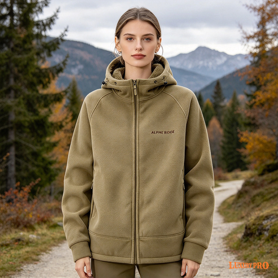 2D Polar Fleece Zip Jacket