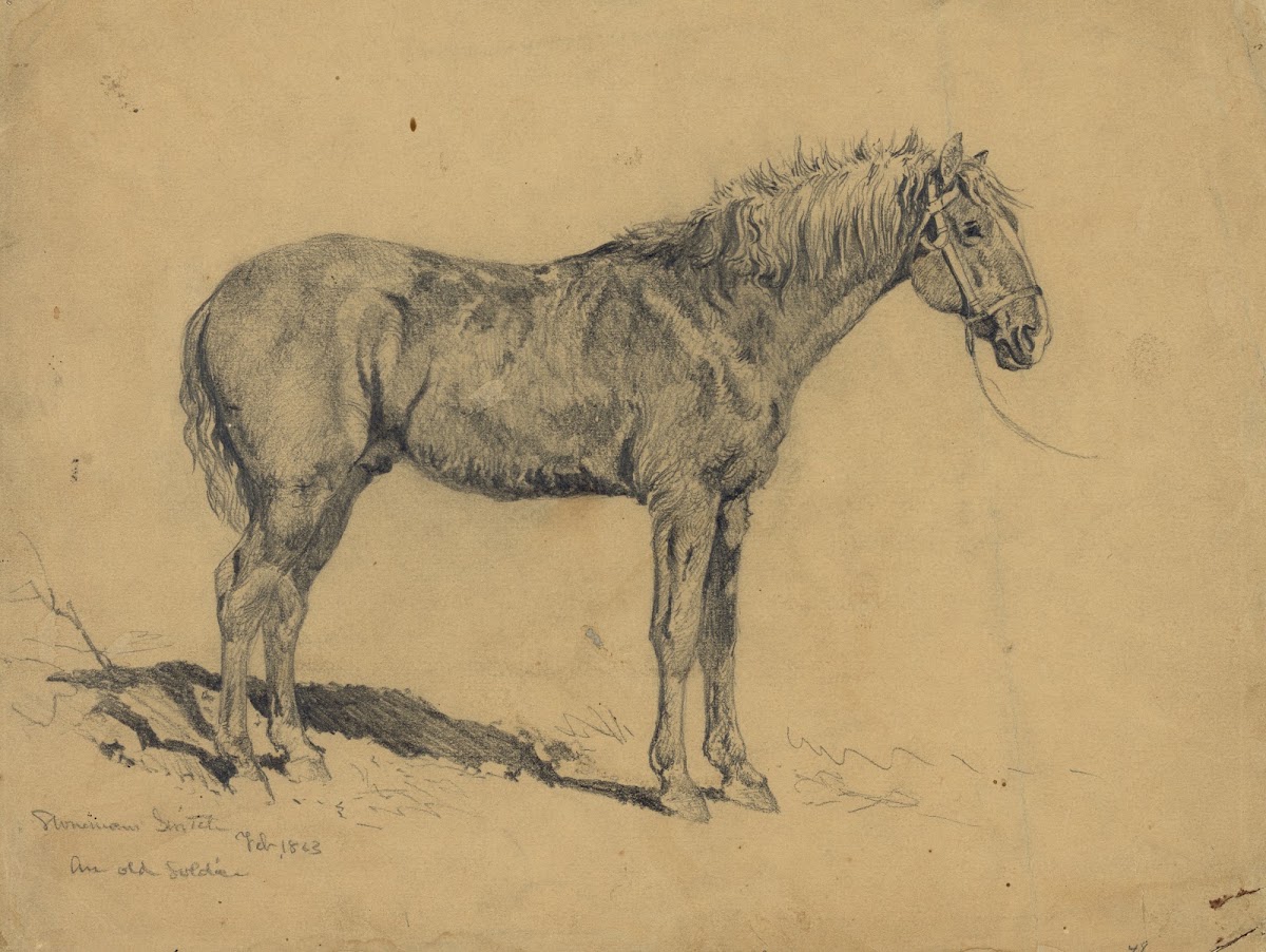 An old soldier 1863