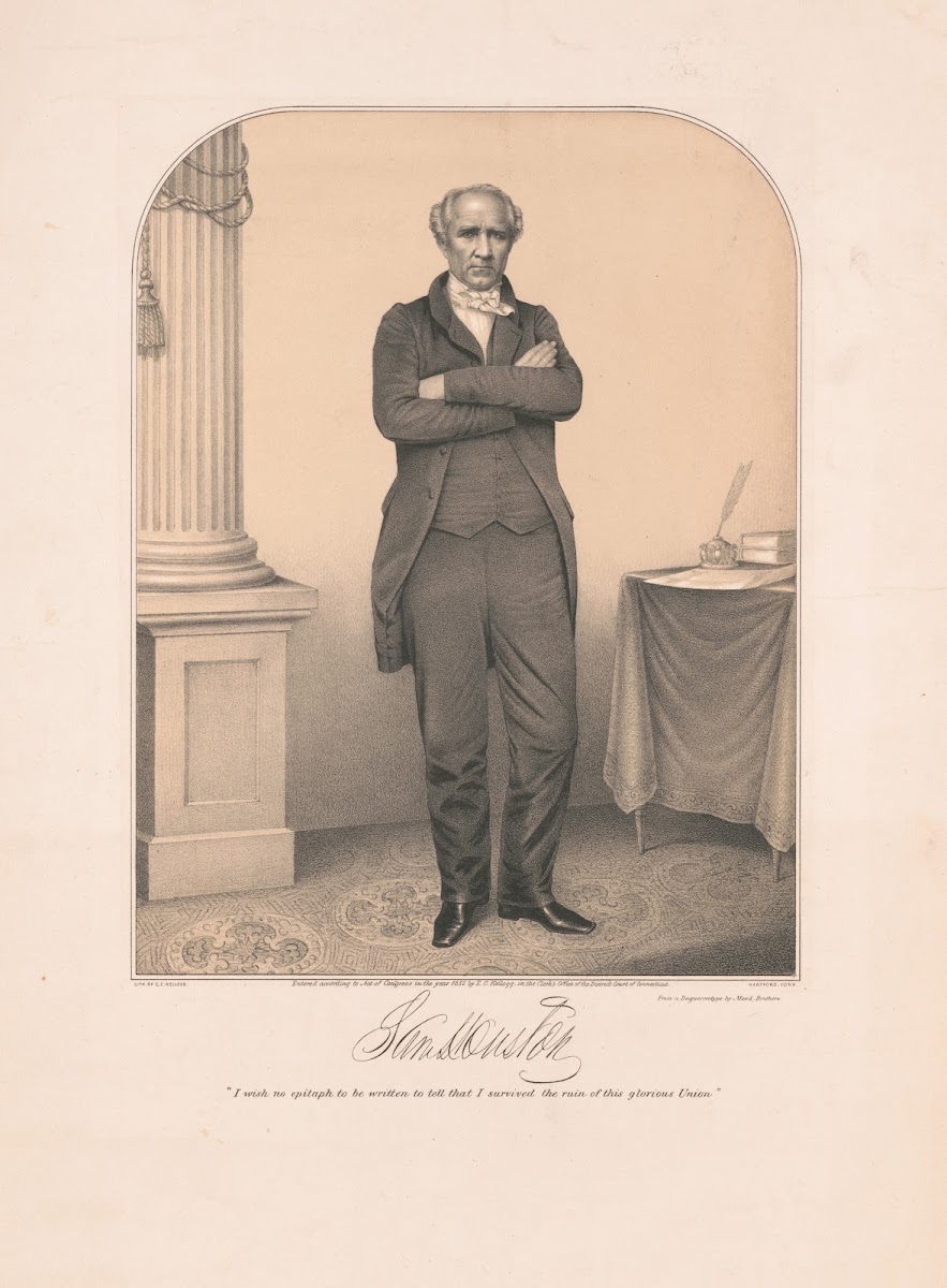 Sam Houston 1852