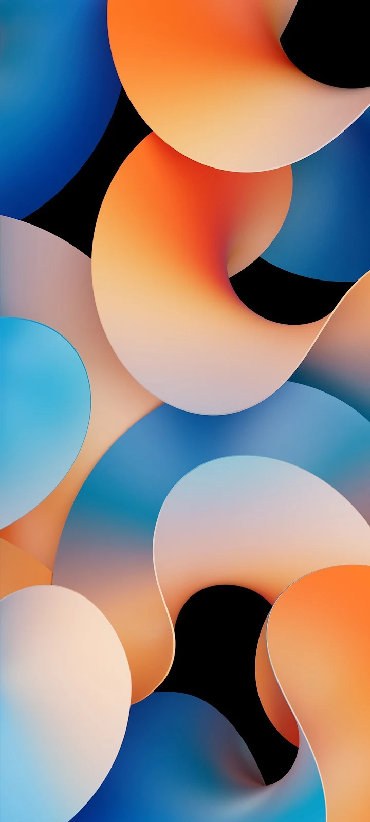 A Cool iOS Abstract Full HD iPhone Wallpaper for Free Download in High Quality [1080x2400]