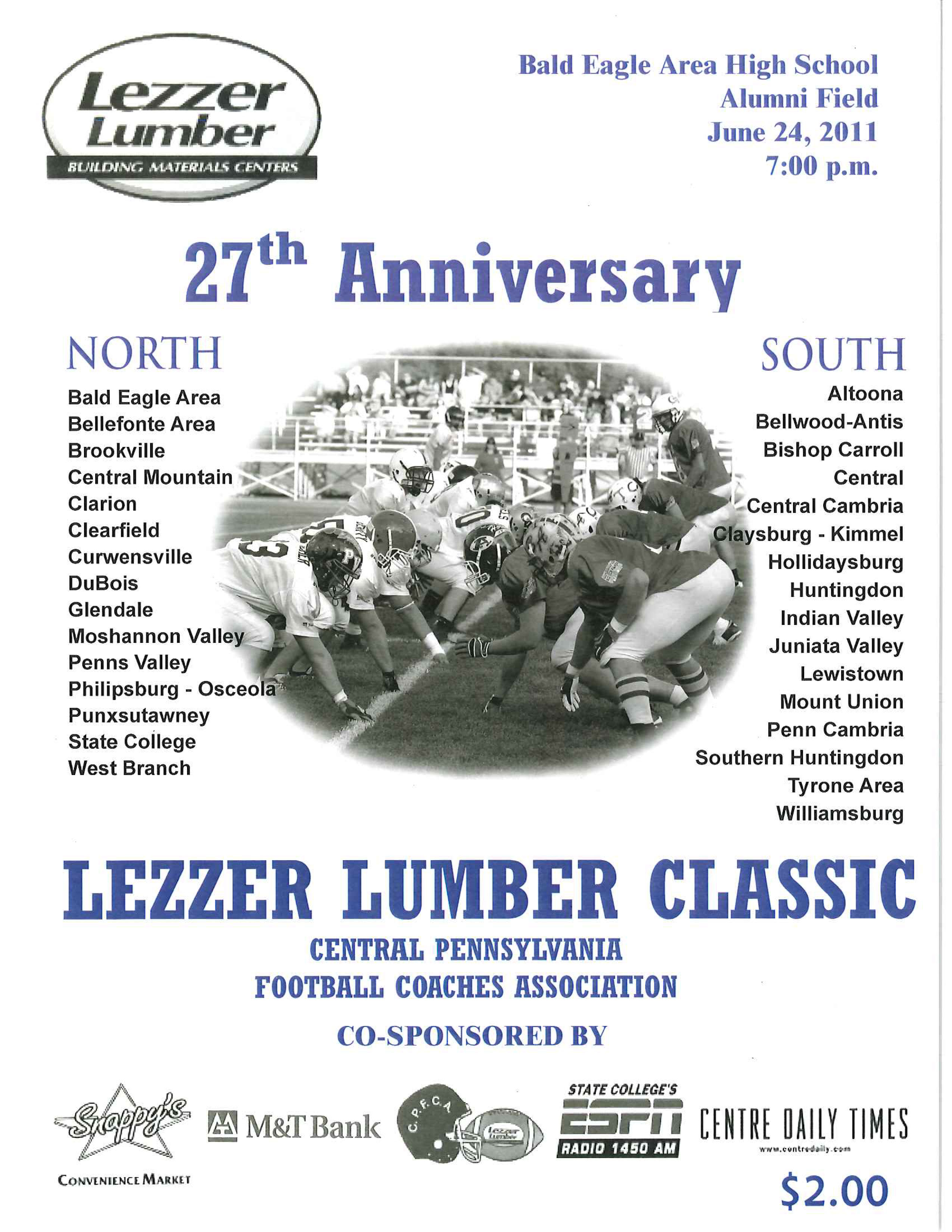 2011 Game Program