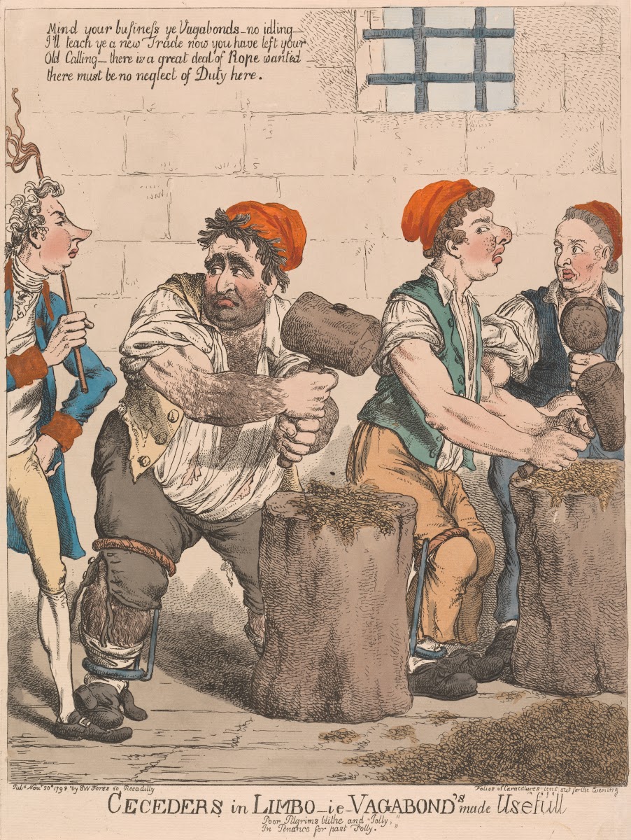 Ceceders in Limbo  ie  Vagabounds Made Useful 1798