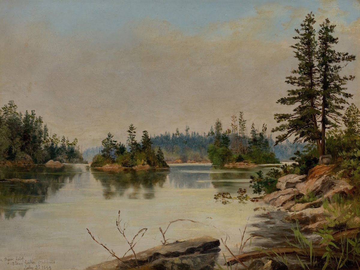 From Bare Island Stony Lake Ontario 1888