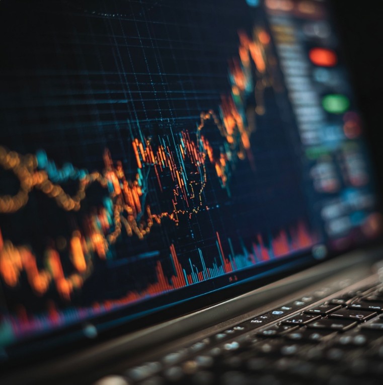 주식 차트를 확인하는 화면