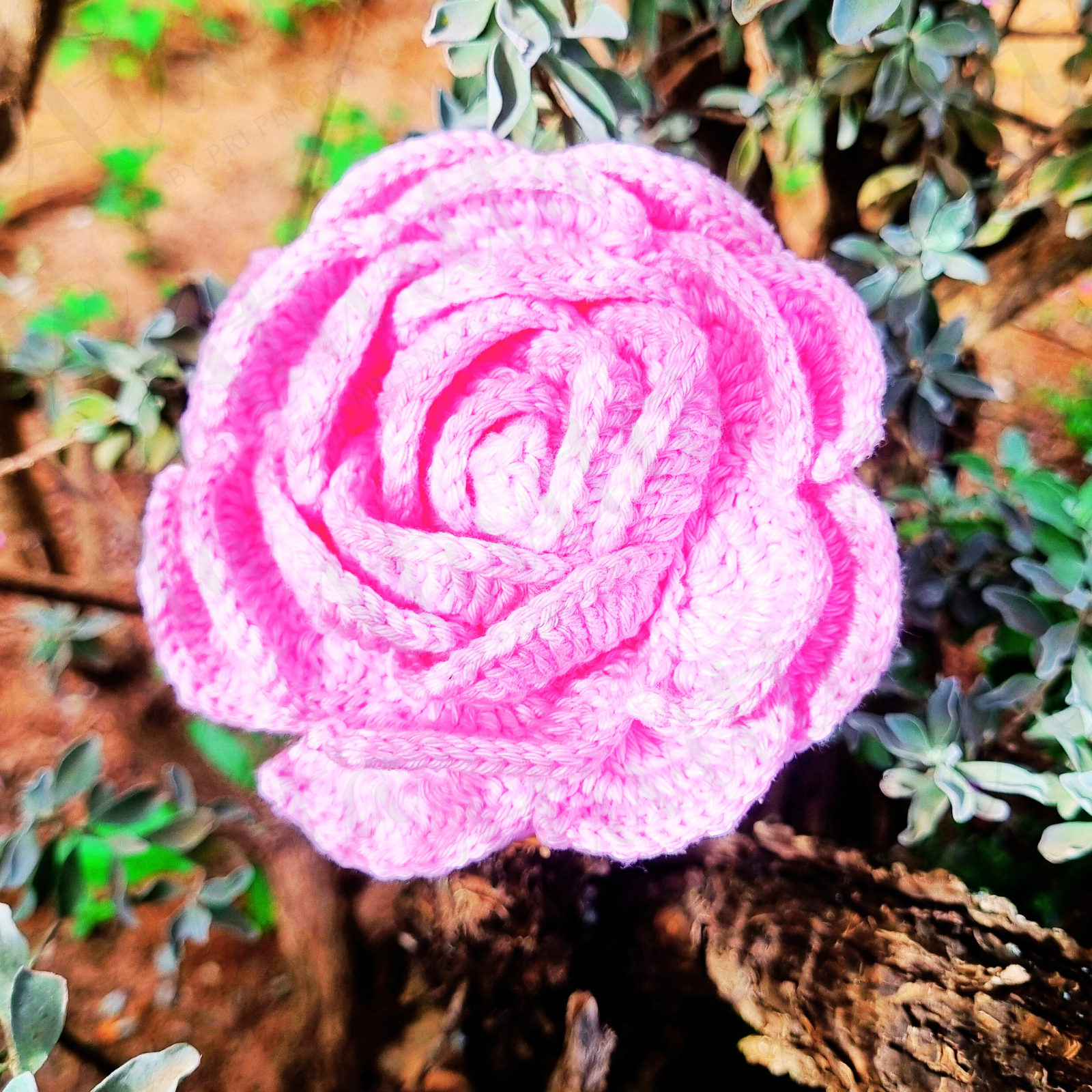 Sachê Porta-Sabonete em Crochê