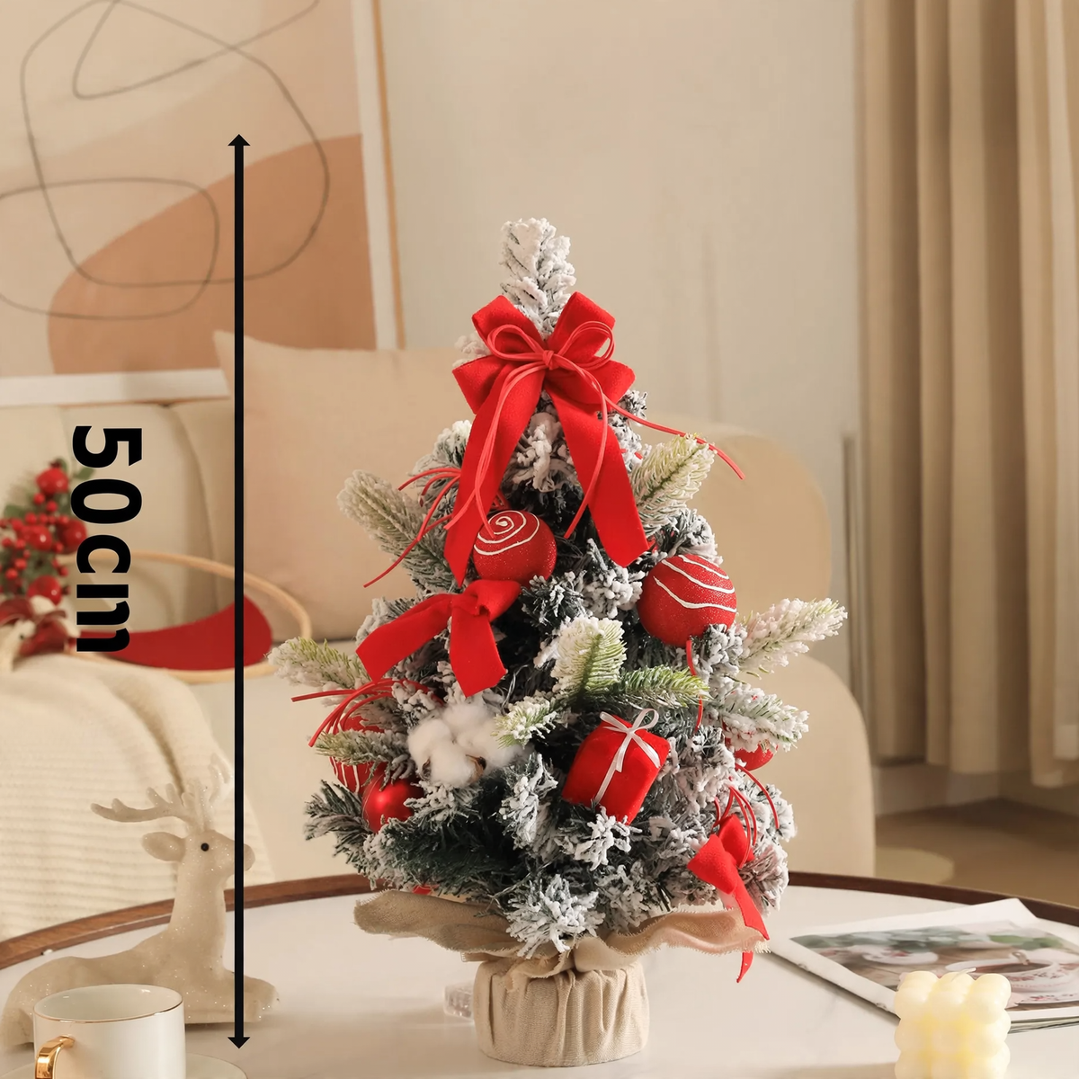 Mini-Weihnachtsbaum-Tischdekoration