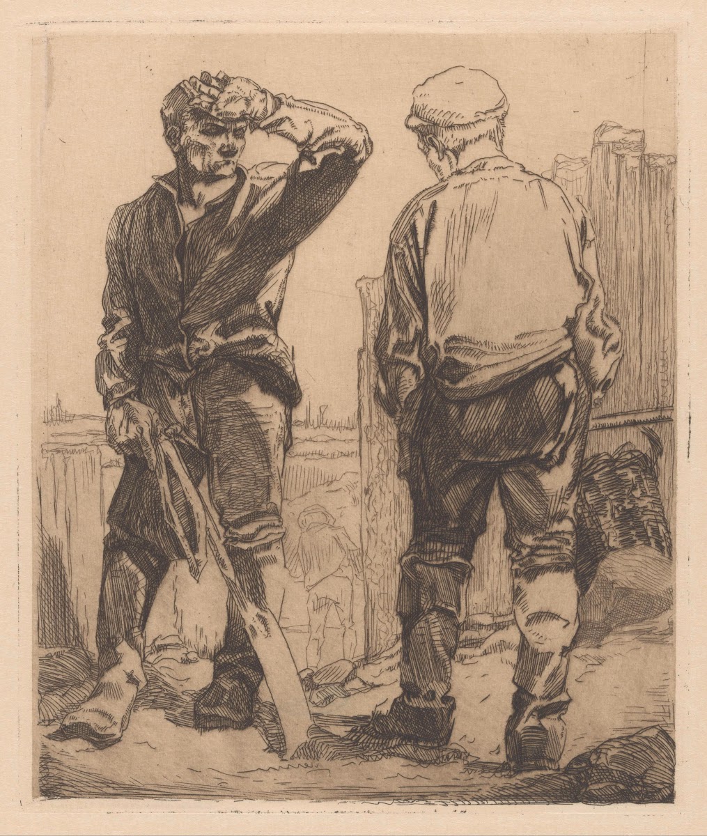 Twee arbeiders
