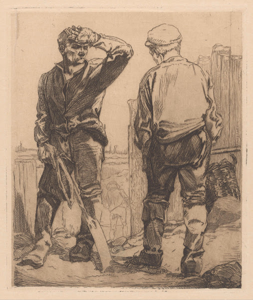 Twee arbeiders