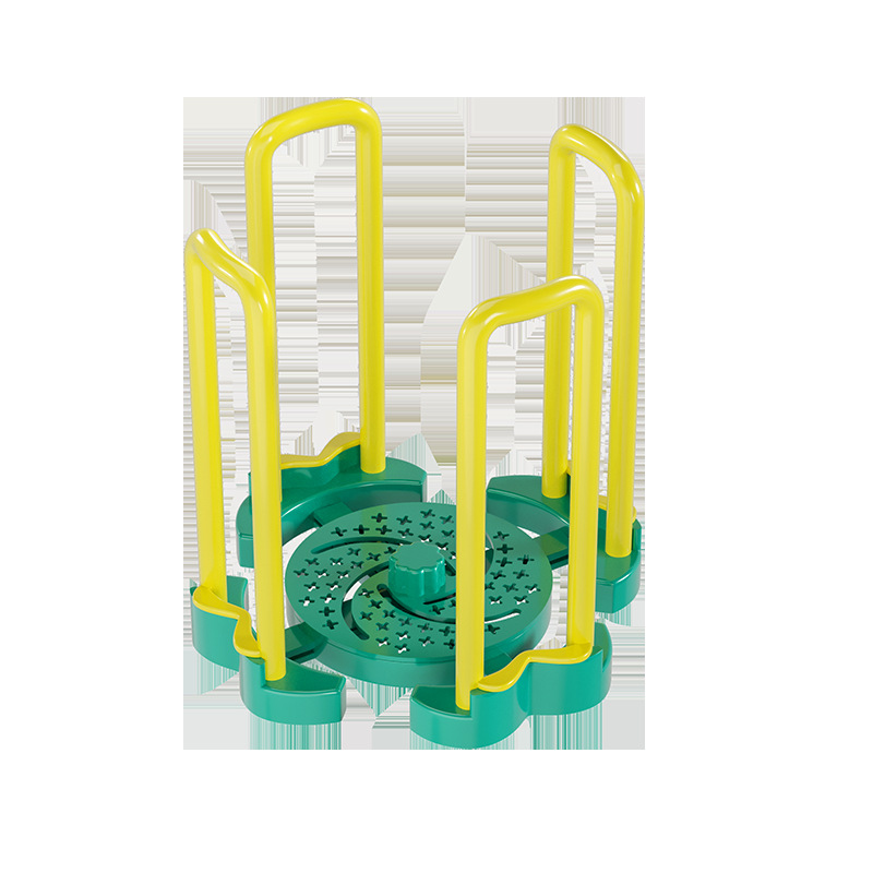 Expandable plastic drying rack for dishes