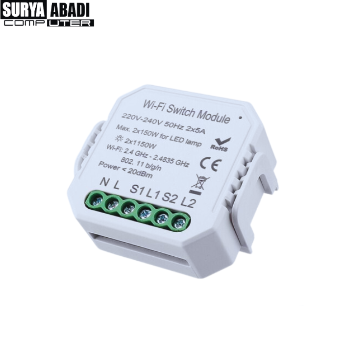 SMART LISTRIK DIY 2 WAY SWITCH WIFI