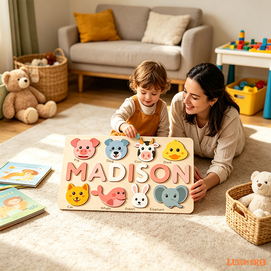 Kids Wooden Jigsaw Puzzle