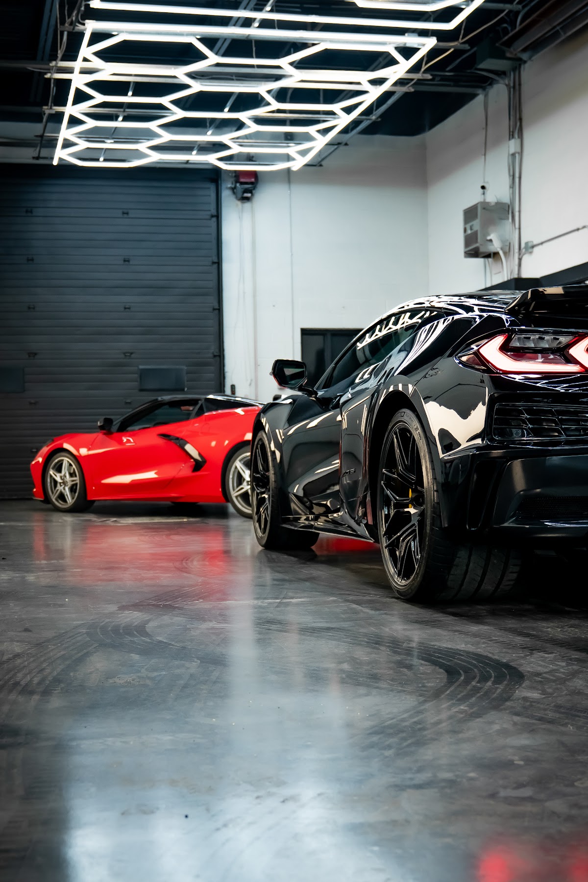 Chevrolet Corvette Z06 wheel detail at ZAutoCare