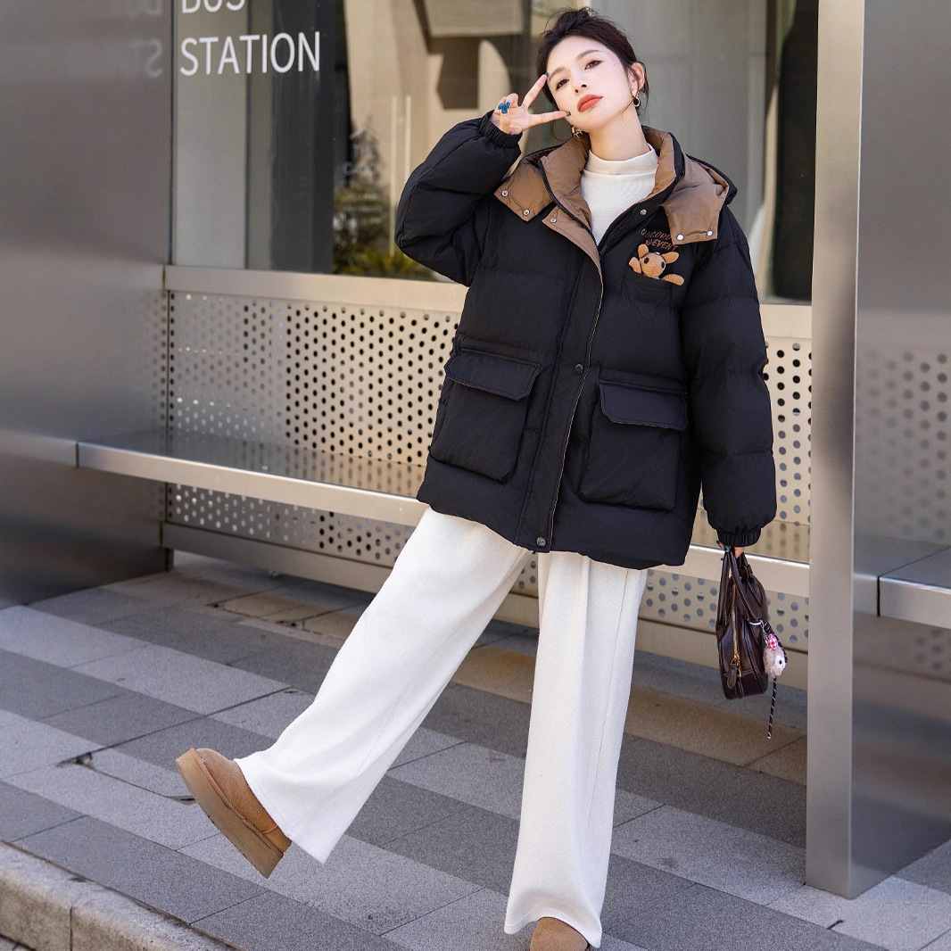 Mid-length Women's Plus Size Down Coat