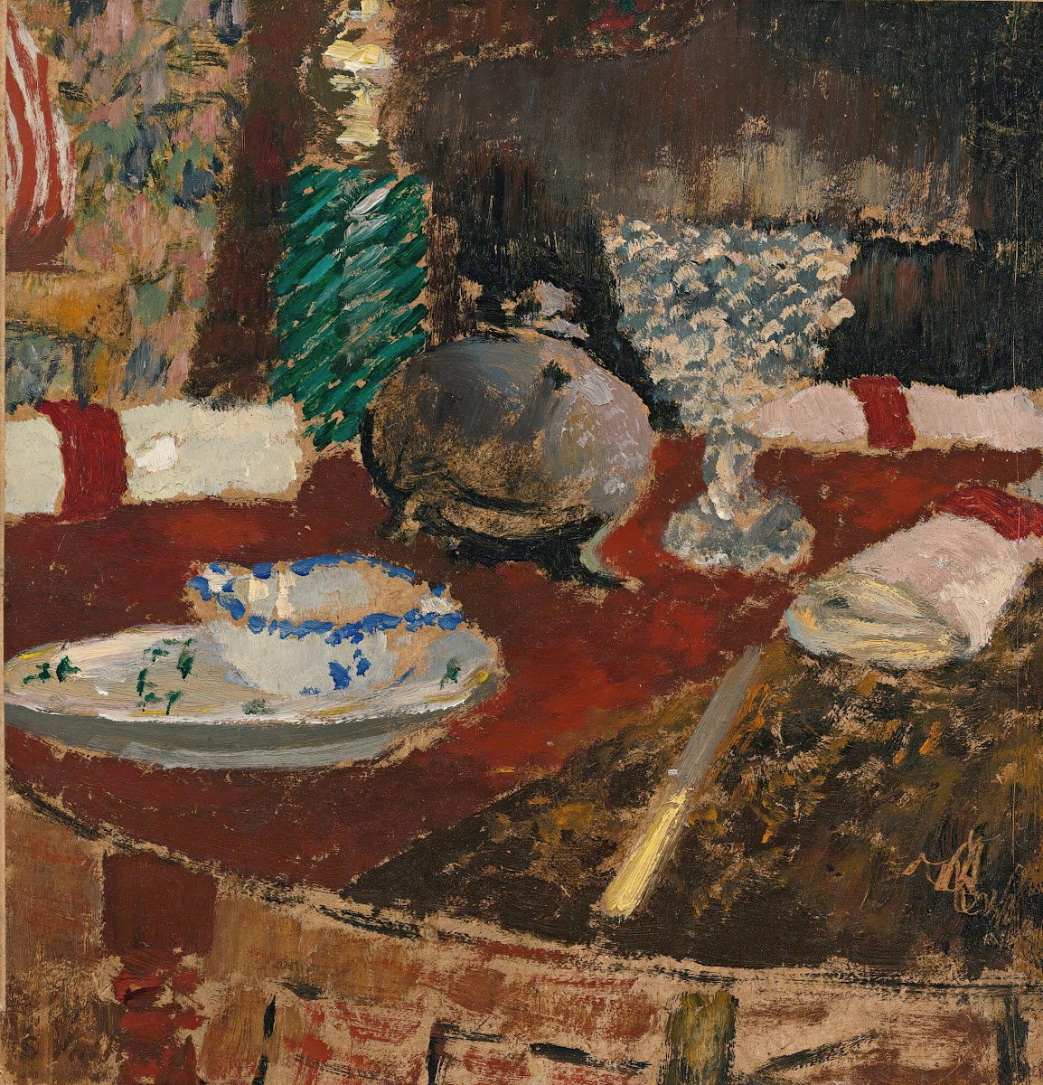 La Saucière Et Les Ronds De Serviette circa 1896 97
