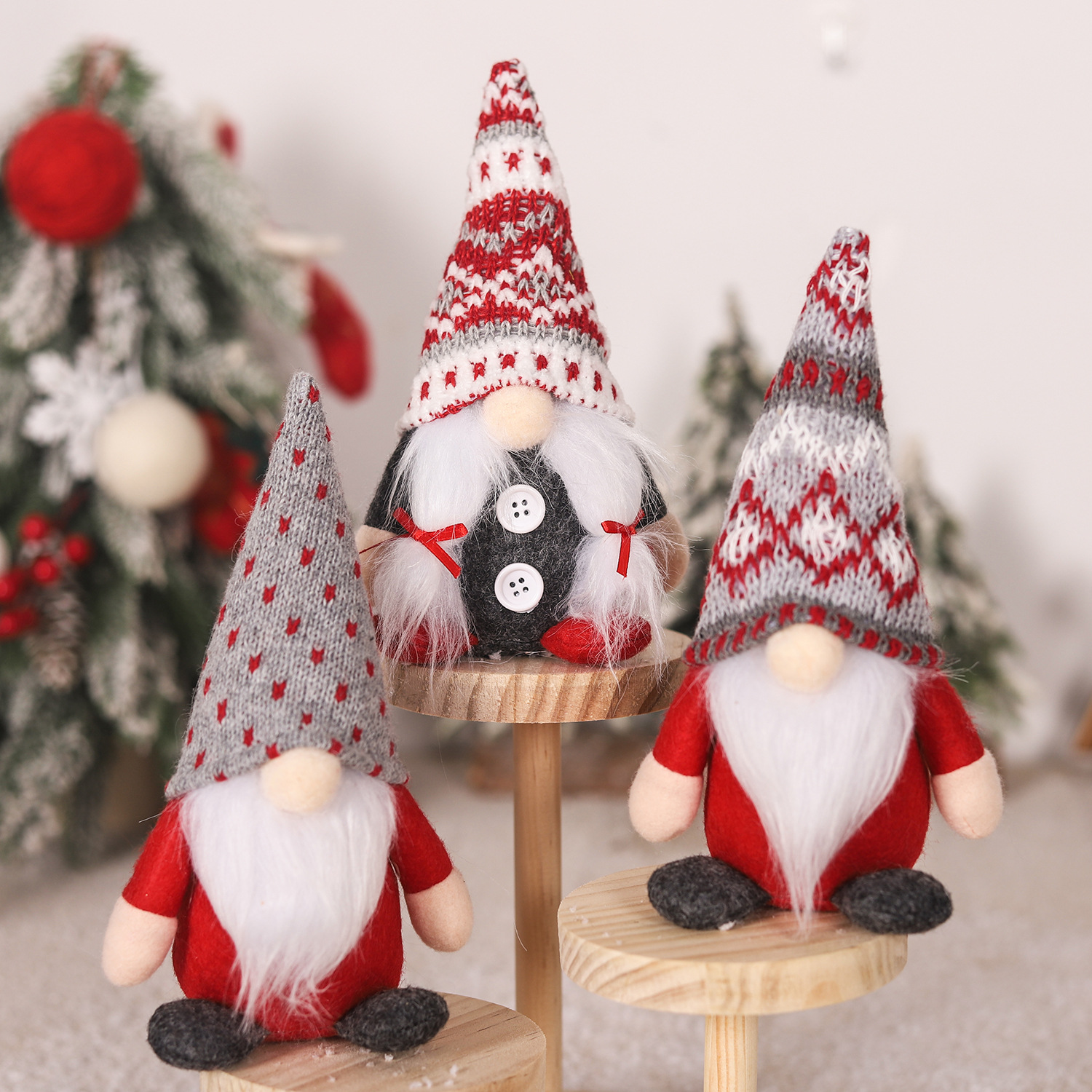 Skandinavische Weihnachts-Wichtelfigur für die Dekoration