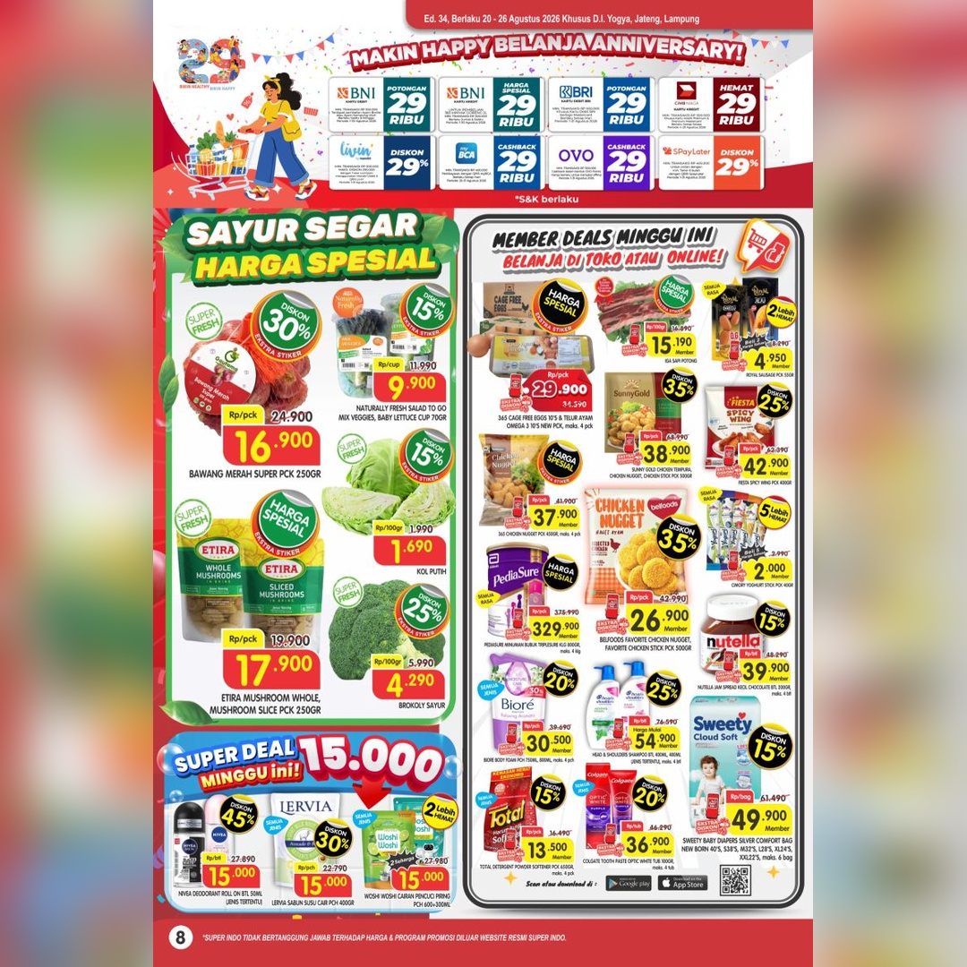 Katalog Super Hemat Yogya, Jateng, Lampung