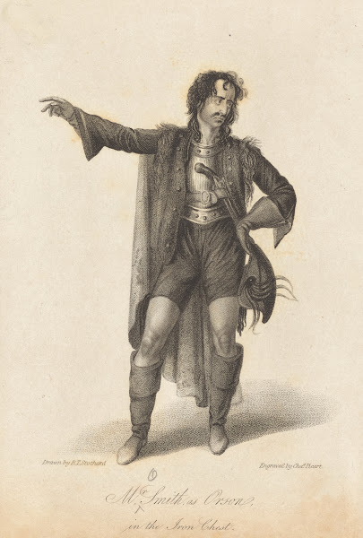Mr Smith as Orson in the Iron Chest