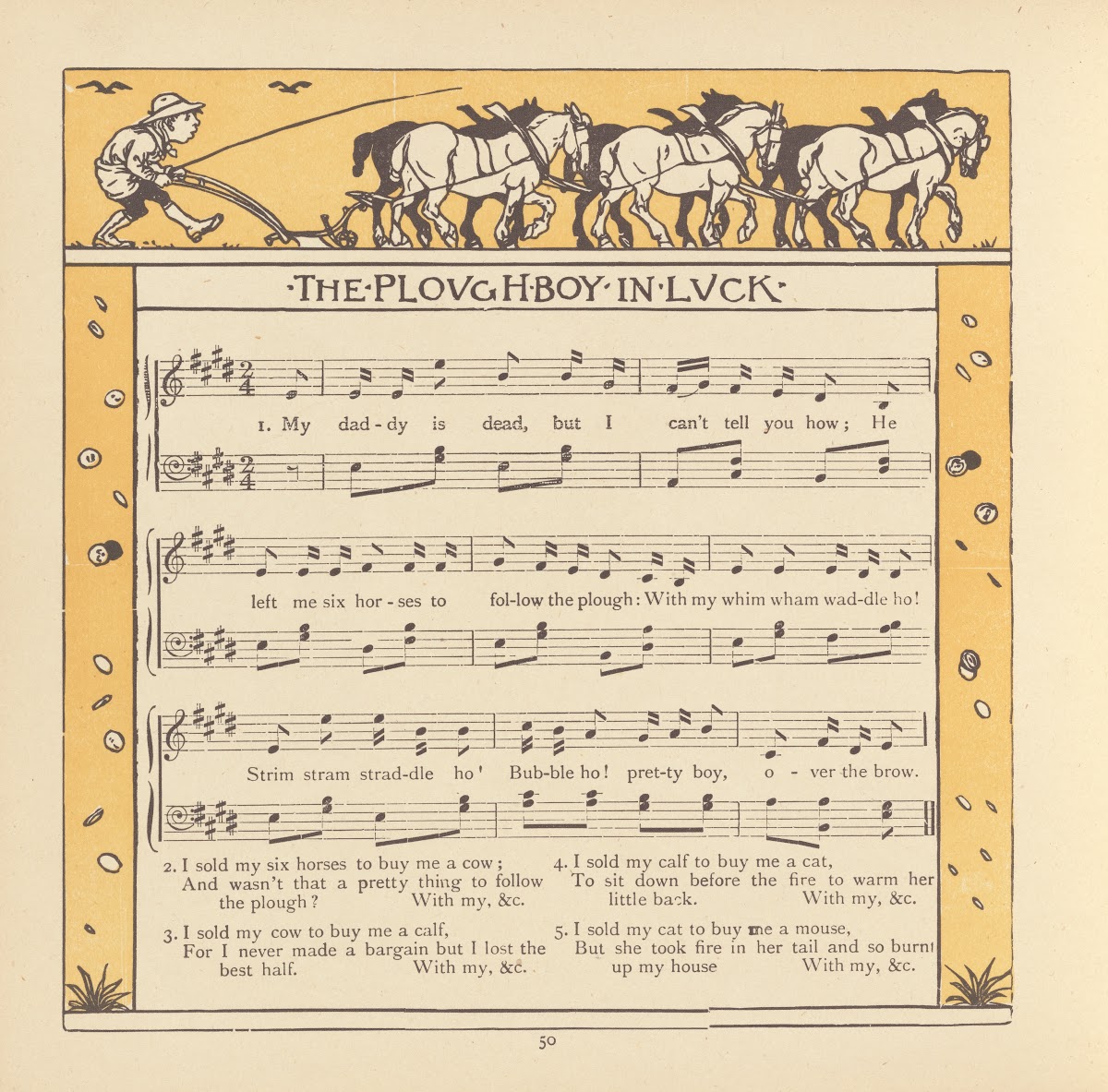 The Ploughboy in Luck 1876