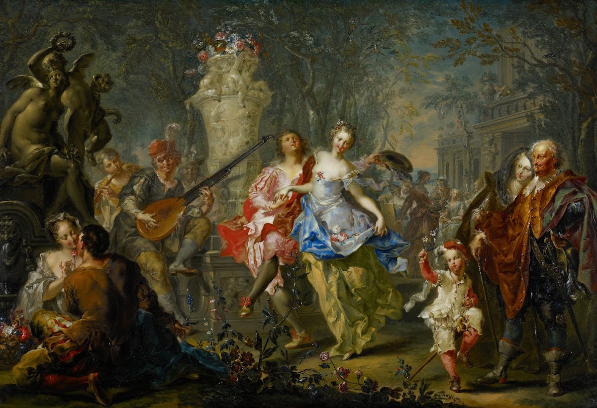 The Pleasures of the Seasons Spring c 1730