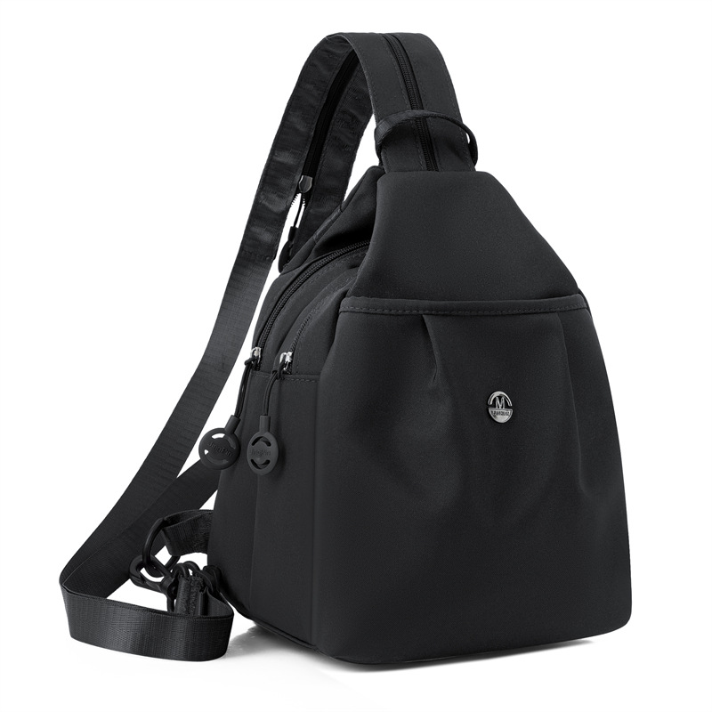 Compact backpack made of Oxford fabric, versatile use