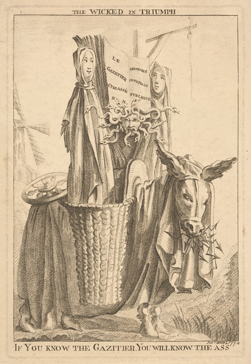 The wicked in triumph If you know the gazitier you will know the ass 1774