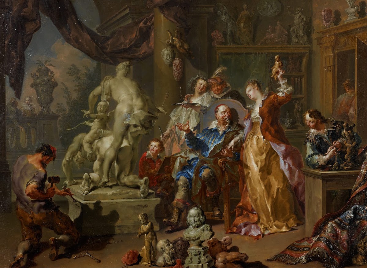 The sculptors studio 1730
