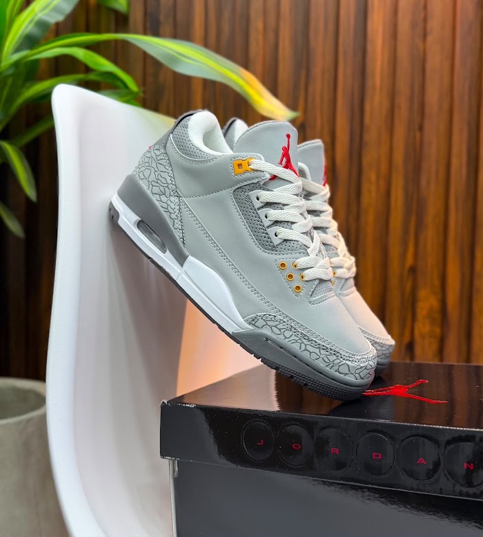 Jordan 3 Gris