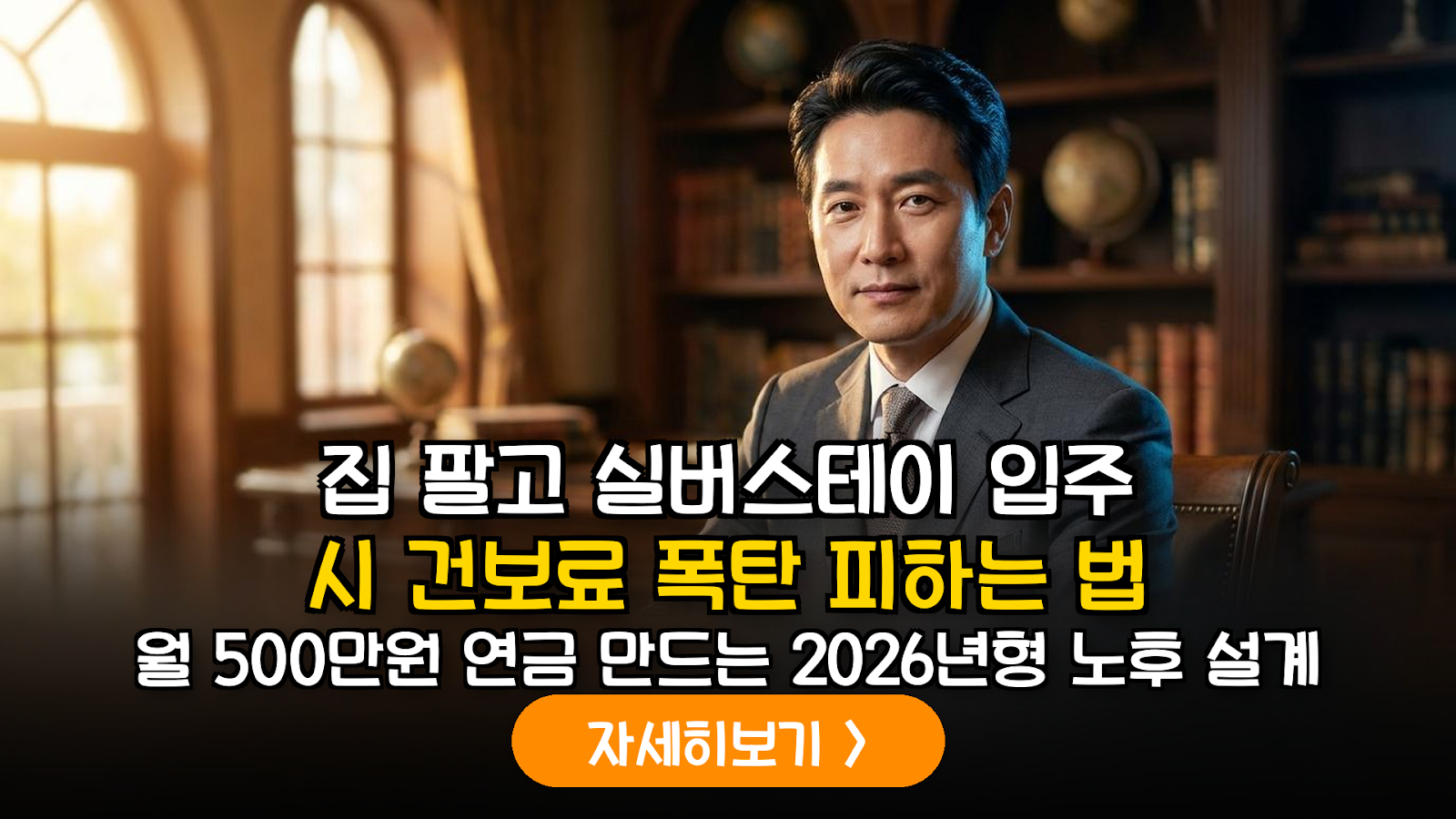 2026년 도심형 실버스테이 입주 가이드: 주택 매각 대금의 연금화 및 건강보험료 최적화 설계