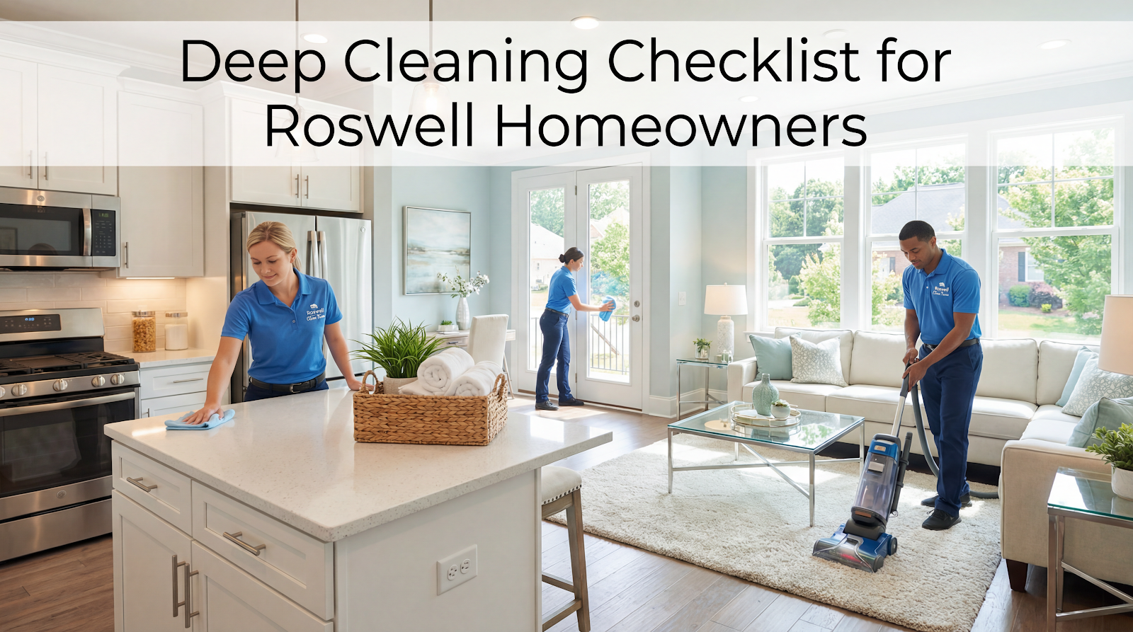 Deep Cleaning Roswell: Essential Checklist for Homeowners