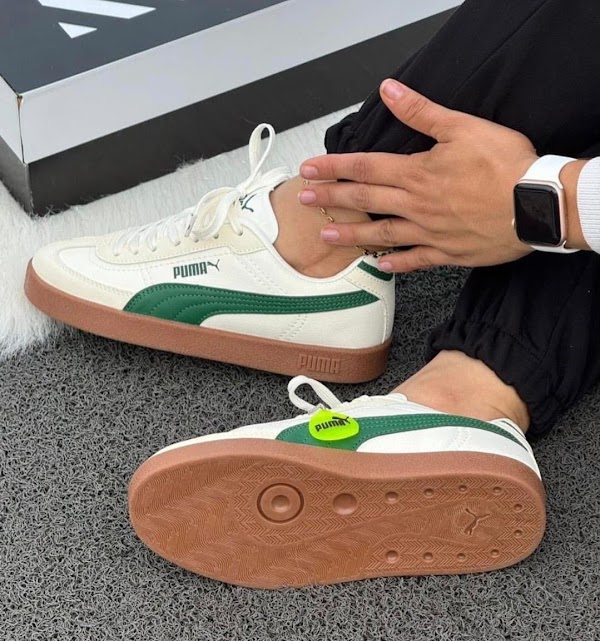 Puma Club Blanco Verde