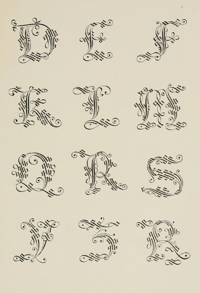 Italian Gothic Initials 2 1902