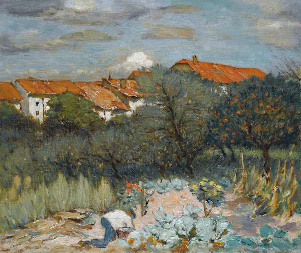 Landscape With Red Roofs 1943