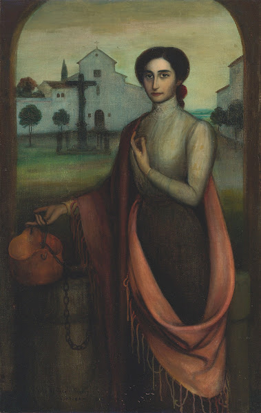 Girl By A Well