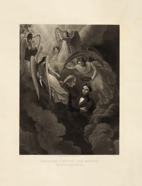 Abraham Lincoln The Martyr Victorious 1866