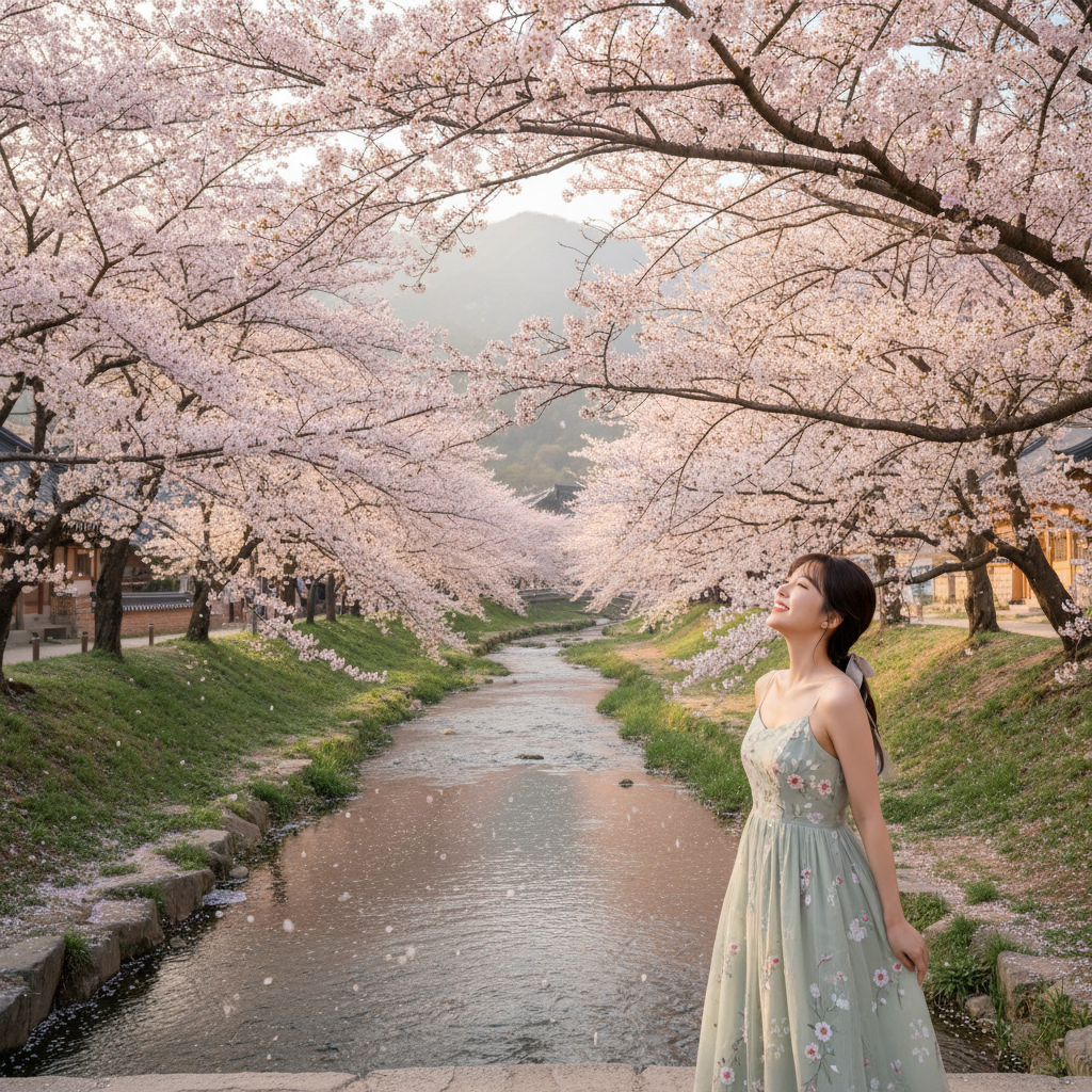 진해 벚꽃 투어 '필수 코스': 로망스다리 & 경화역 벚꽃 철길