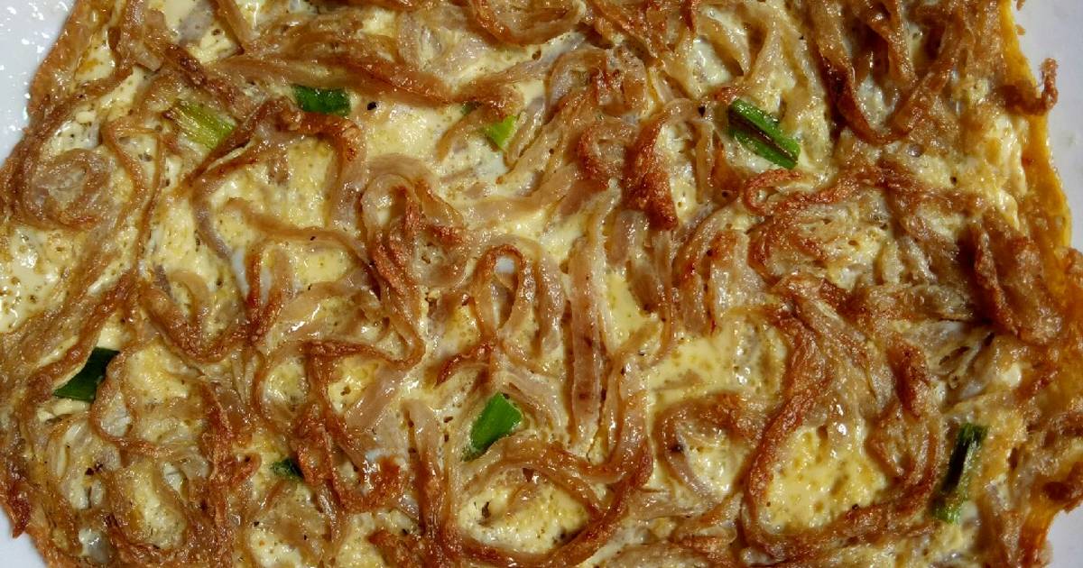 Hột vịt chiên củ cải muối