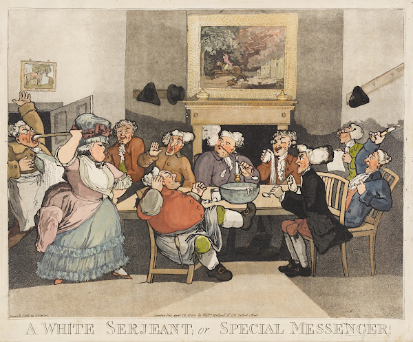 A white serjeant or special messenger 1794