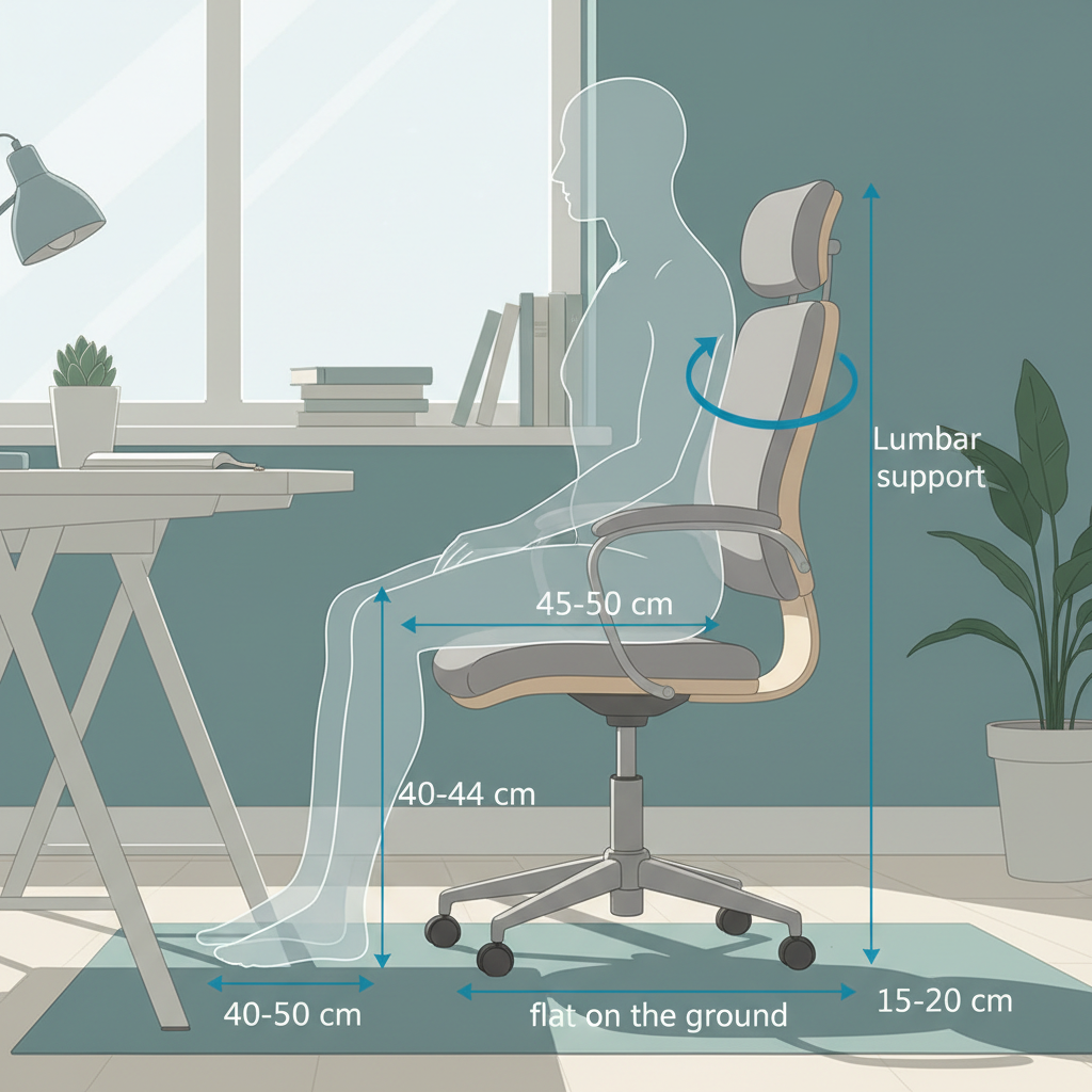 ukuran-kursi-belajar-ergonomis