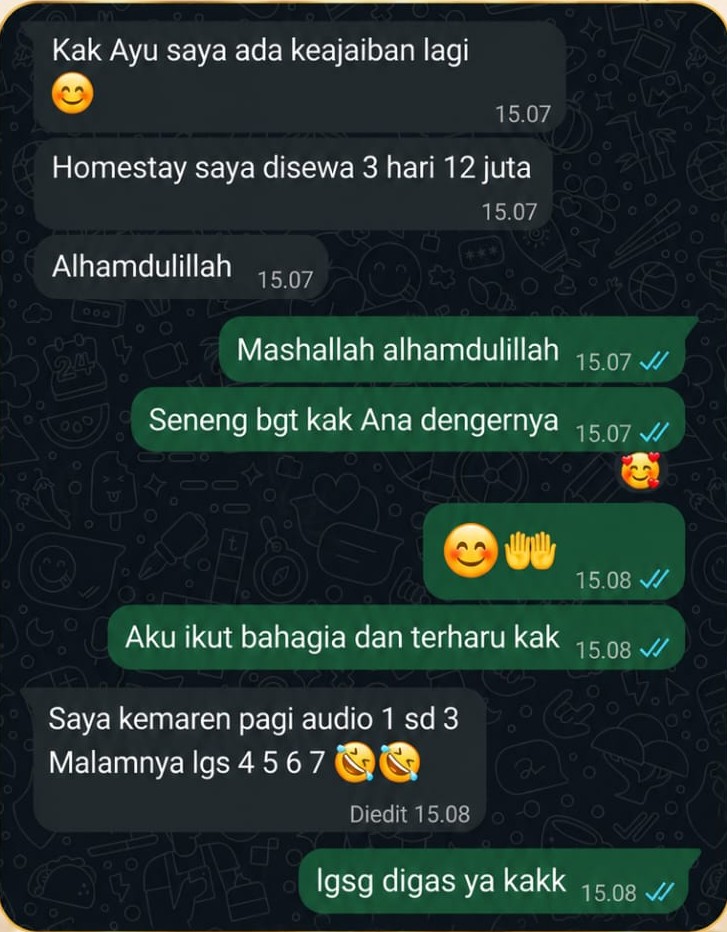 Testimoni Money Magnet Activation 2