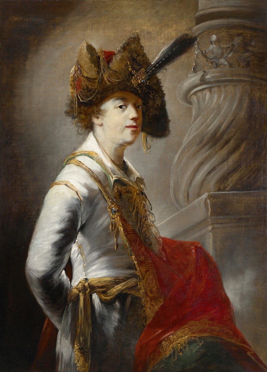 Portrait Of A Man Wearing A Hat 1760