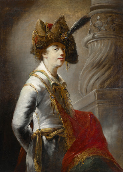 Portrait Of A Man Wearing A Hat 1760
