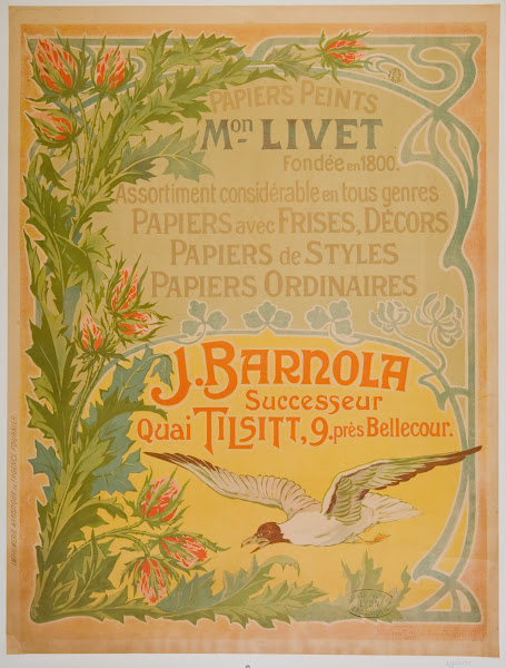 Papiers Peints Maison Livet Ca 1900