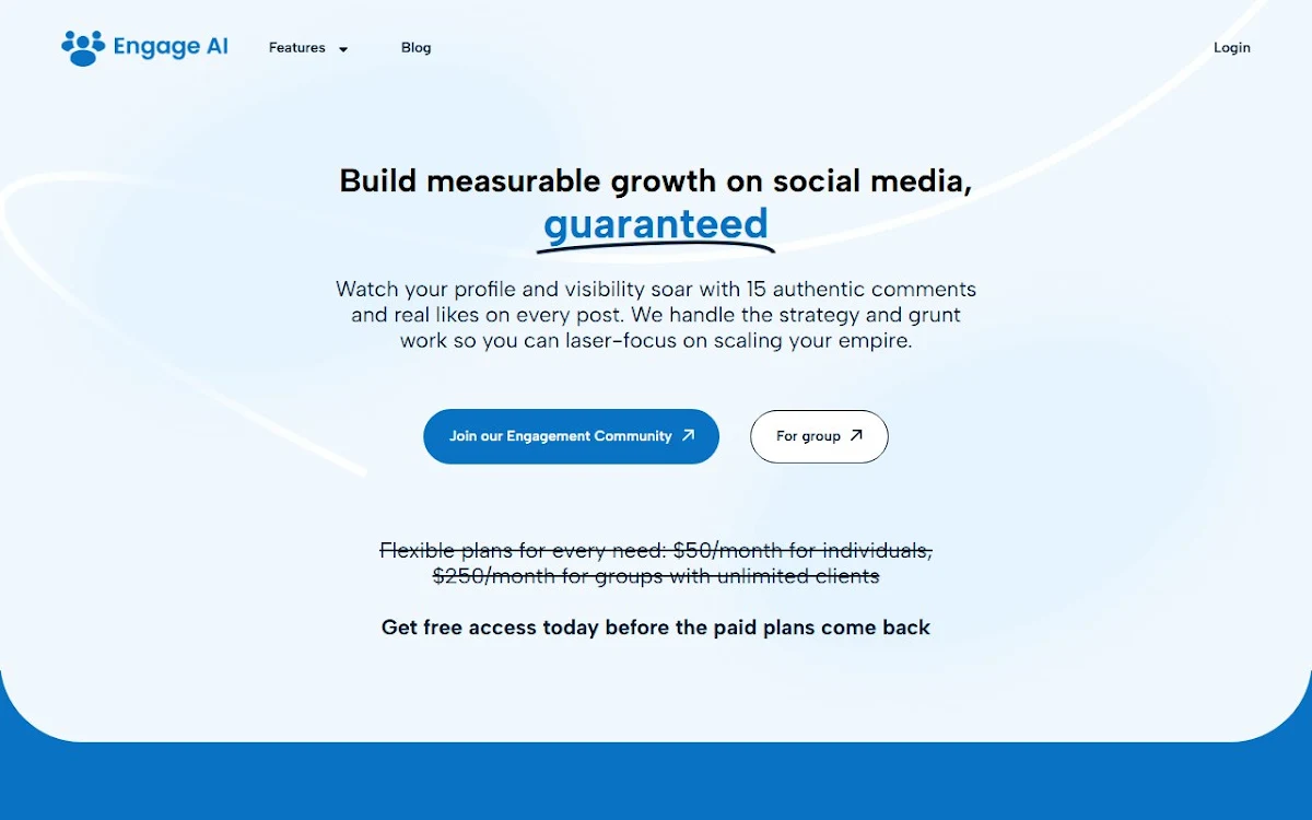 Captura de engage-ai.co