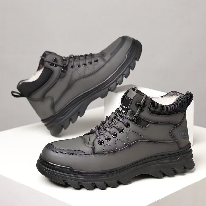 Insulated Men's Winter Boots, Non-slip