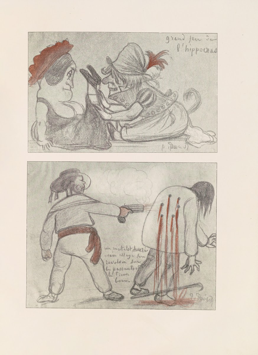 Les caricatures de Puvis de Chavannes Pl36 1906