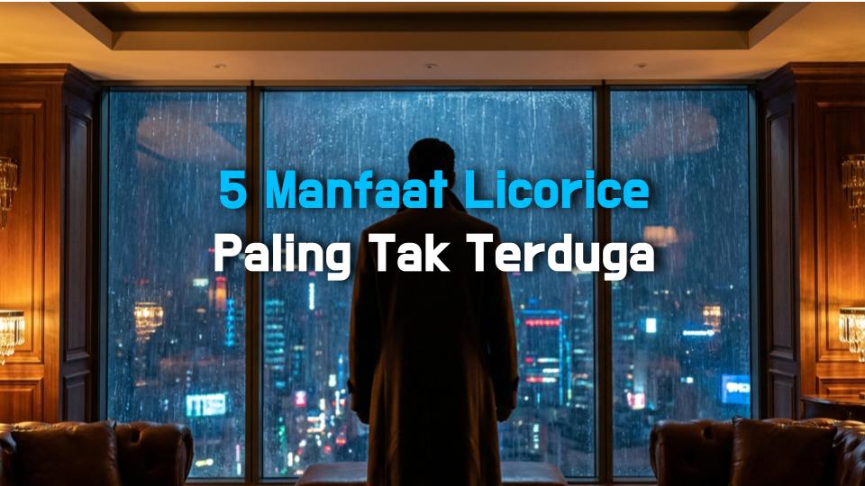 5 Manfaat Licorice Paling Tak Terduga