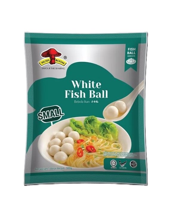 Ql Mushroom White Fish Ball (S) 500G