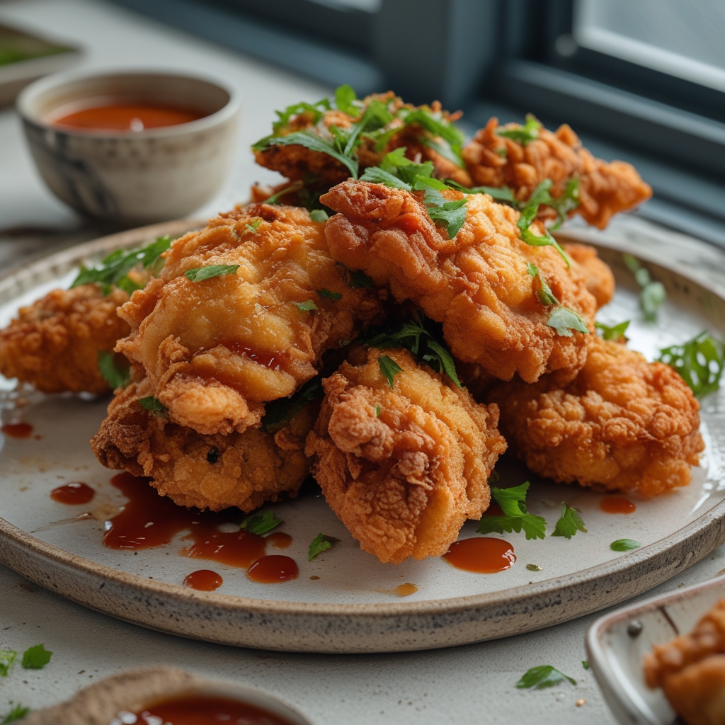 Crispy Karaage – Japanese Fried Chicken for an Unforgettable New Year’s Eve! Easy Homemade Recipe finished